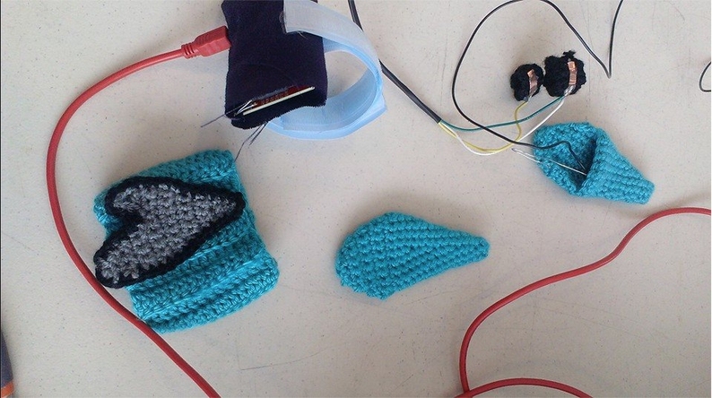 Textile meets electronics!