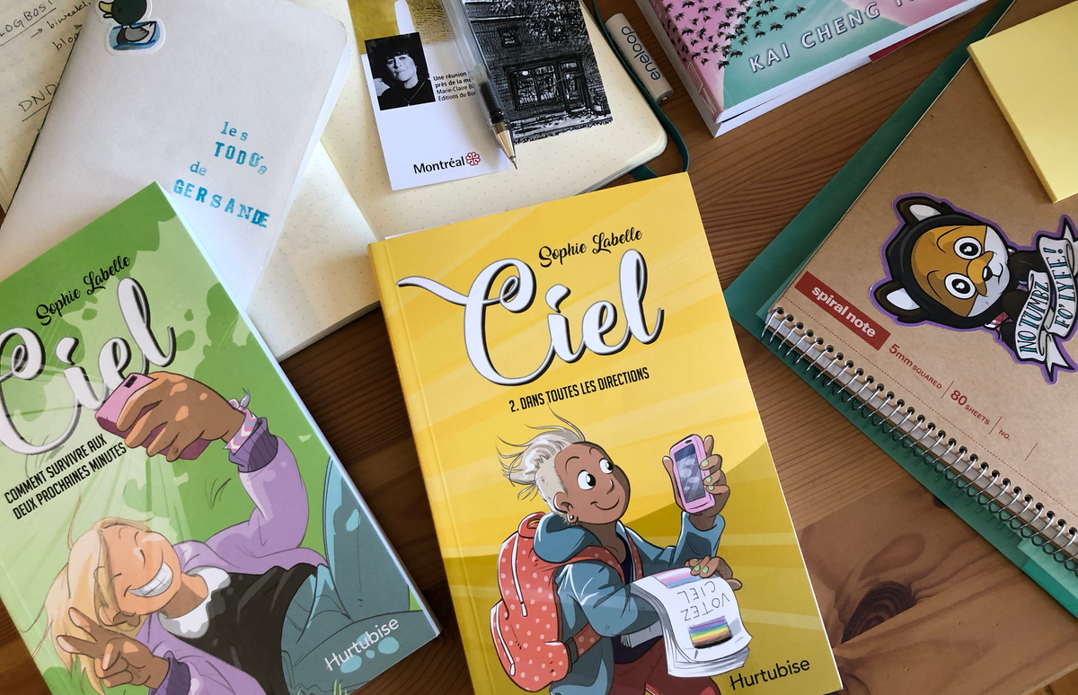 Notes de lecture sur Ciel 2. Dans Toutes Les Directions de Sophie Labelle