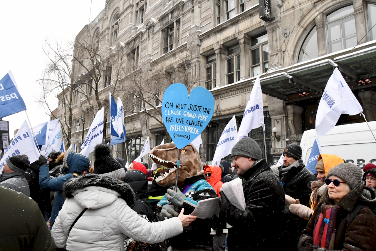 Photos de l'action pour les orphelins du PEQ le 7 février
