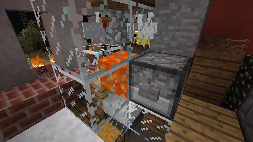 La maison des poules