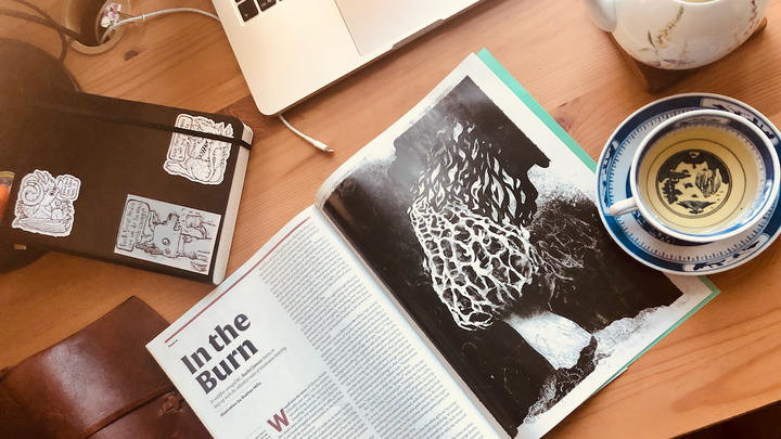 Drink tea and read books 2019.08.12