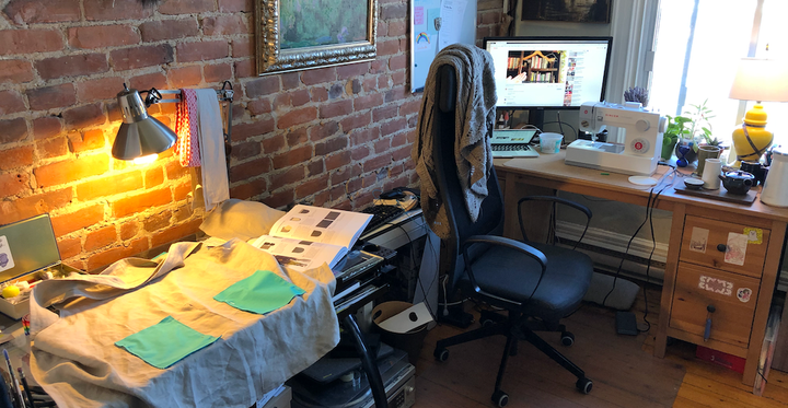 Cross-back apron project journal