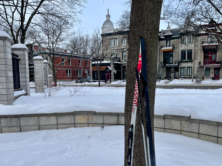 À travers bise, neige, brouillard