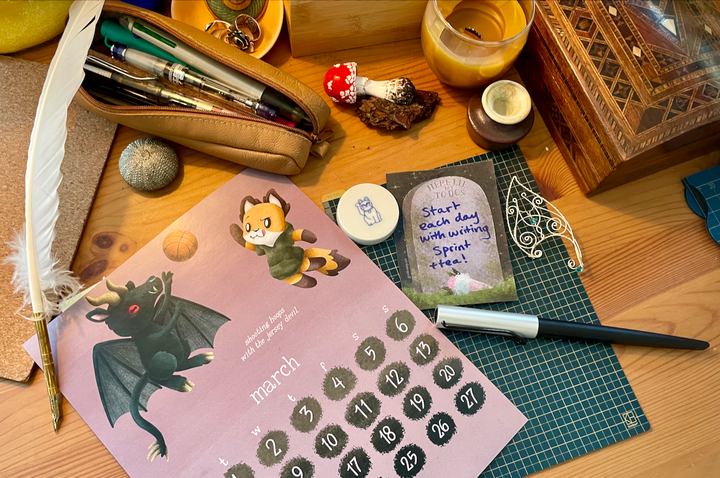 March 2022 Writing Corner Schedule